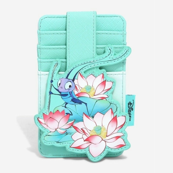 NWT Loungefly Mulan mini backpack and cardholder set - Picture 11 of 16